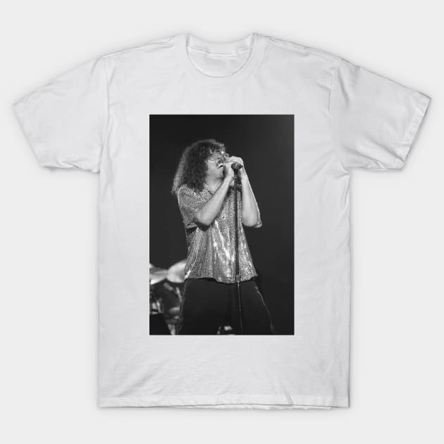 Weird Al Yankovic BW Photograph T-Shirt by Concert Photos